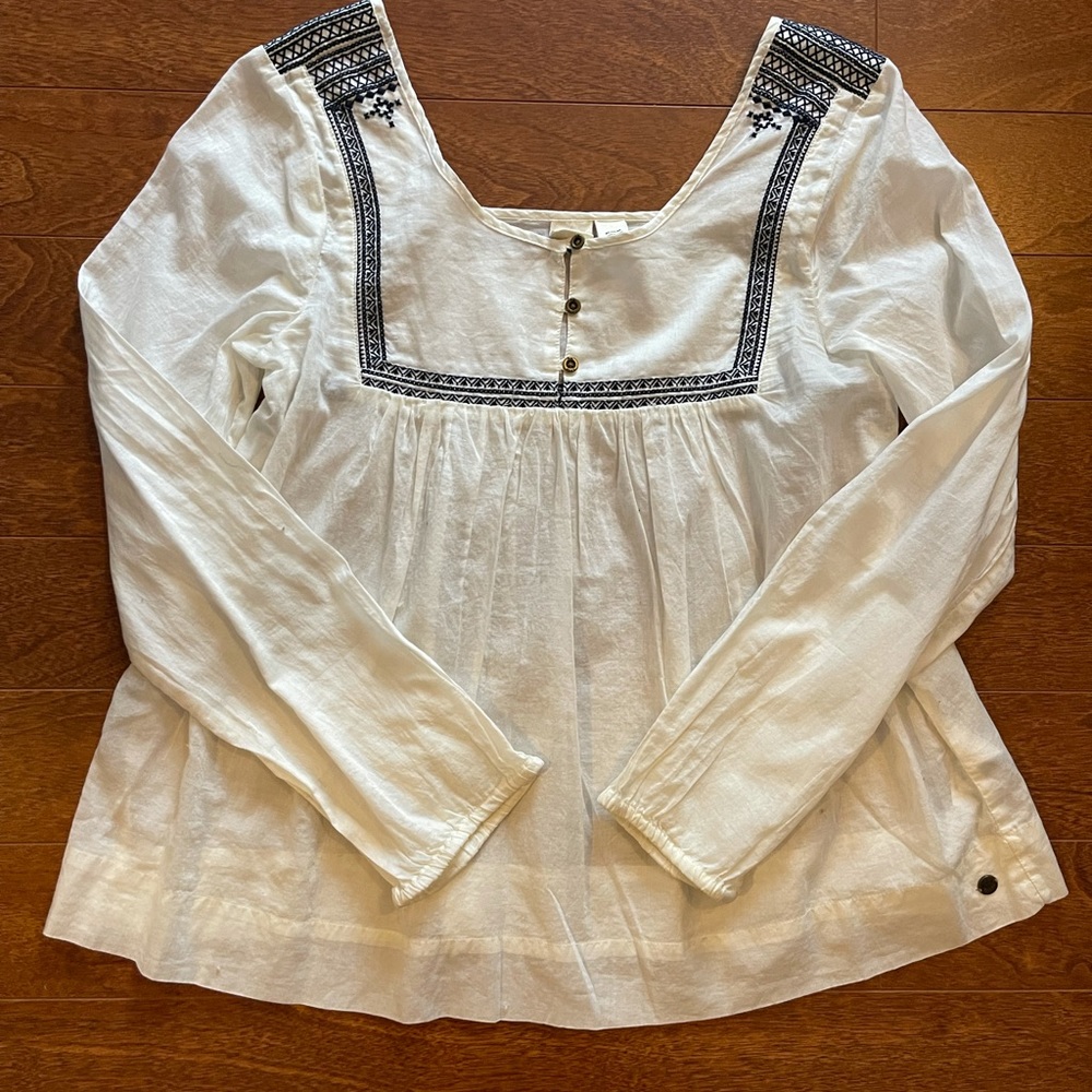 Roxy boho style shirt